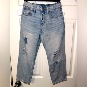 Girls Old Navy High-Rose Slouchy Straight Jeans